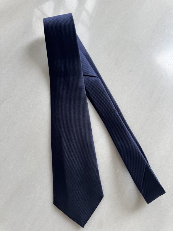 Corbata Azul Marino.