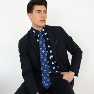 Corbata Bleu Imperial.