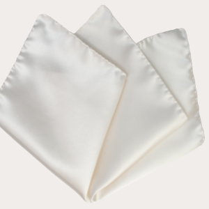 Pañuelo de Seda Marfil.
